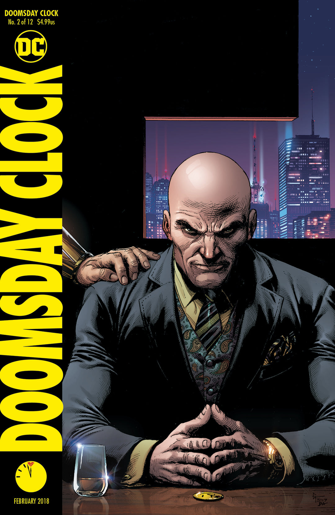 Doomsday Clock #2 (Of 12) Variant Edition