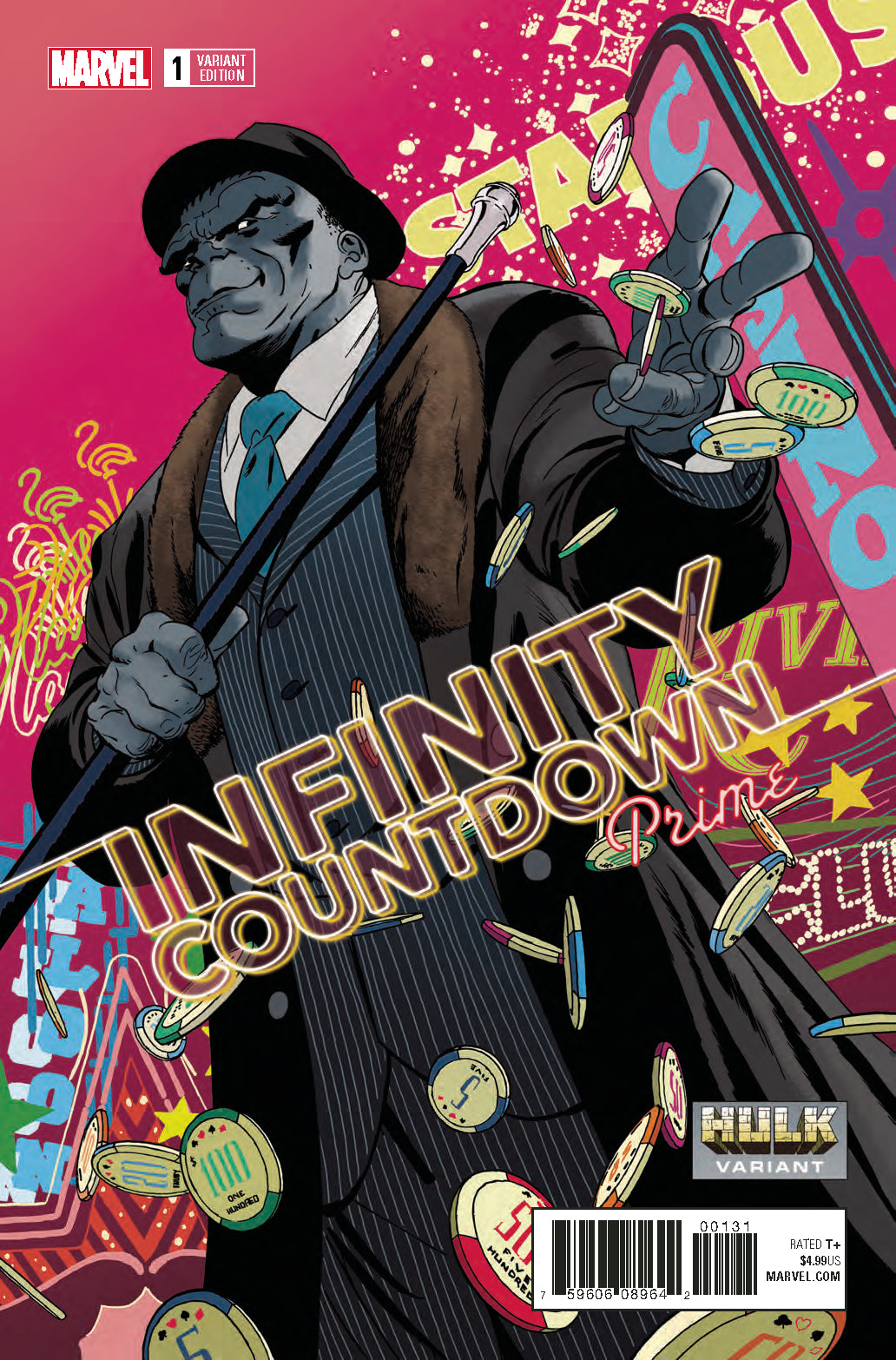 Infinity Countdown Prime #1 Martin Hulk Variant Leg