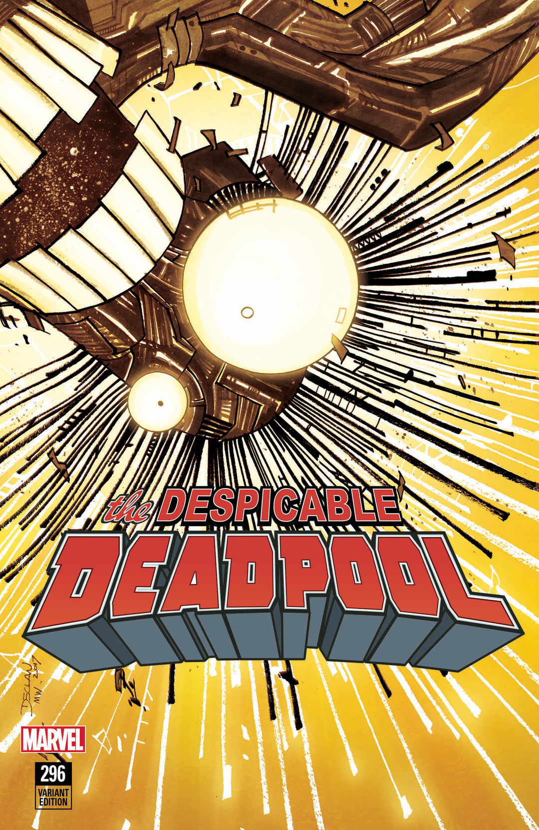 Despicable Deadpool #296 Shalvey New Mutants Variant Leg