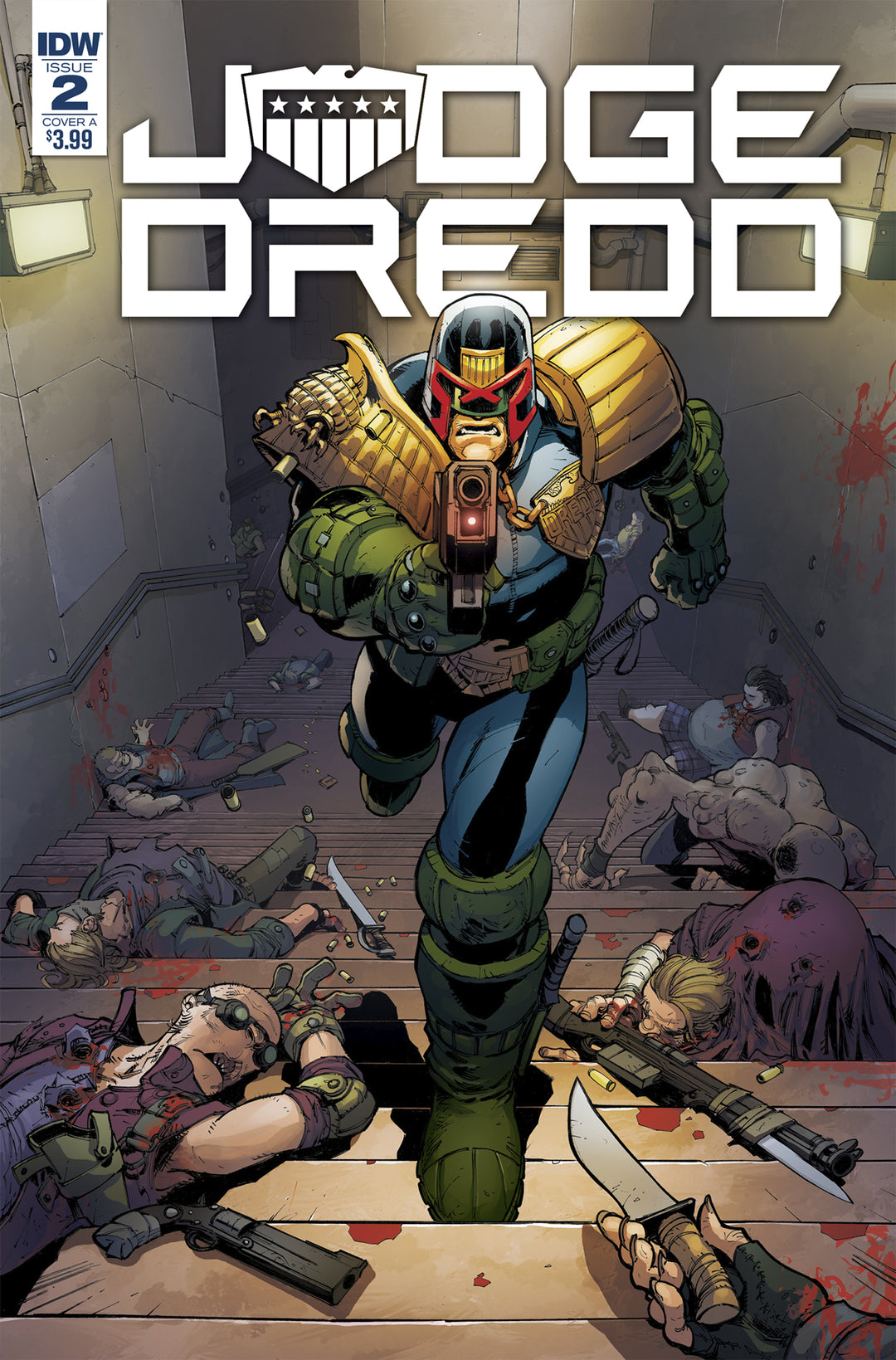 Judge Dredd Under Siege #2 (Of 4) Cover A Dunbar