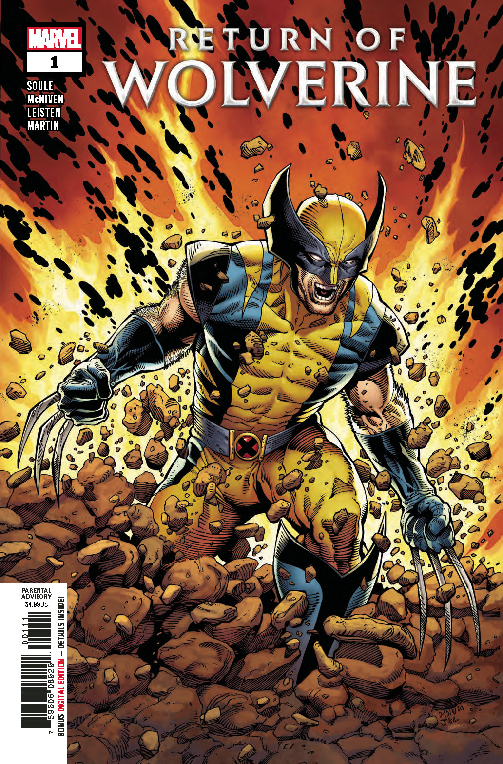 Return Of Wolverine #1 (Of 5)