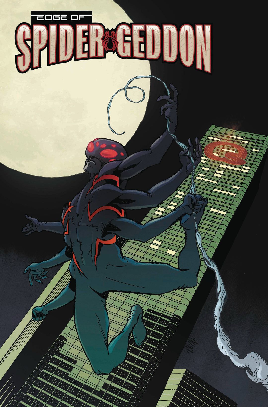 Edge Of Spider-Geddon #4 (Of 4) Hamner Variant