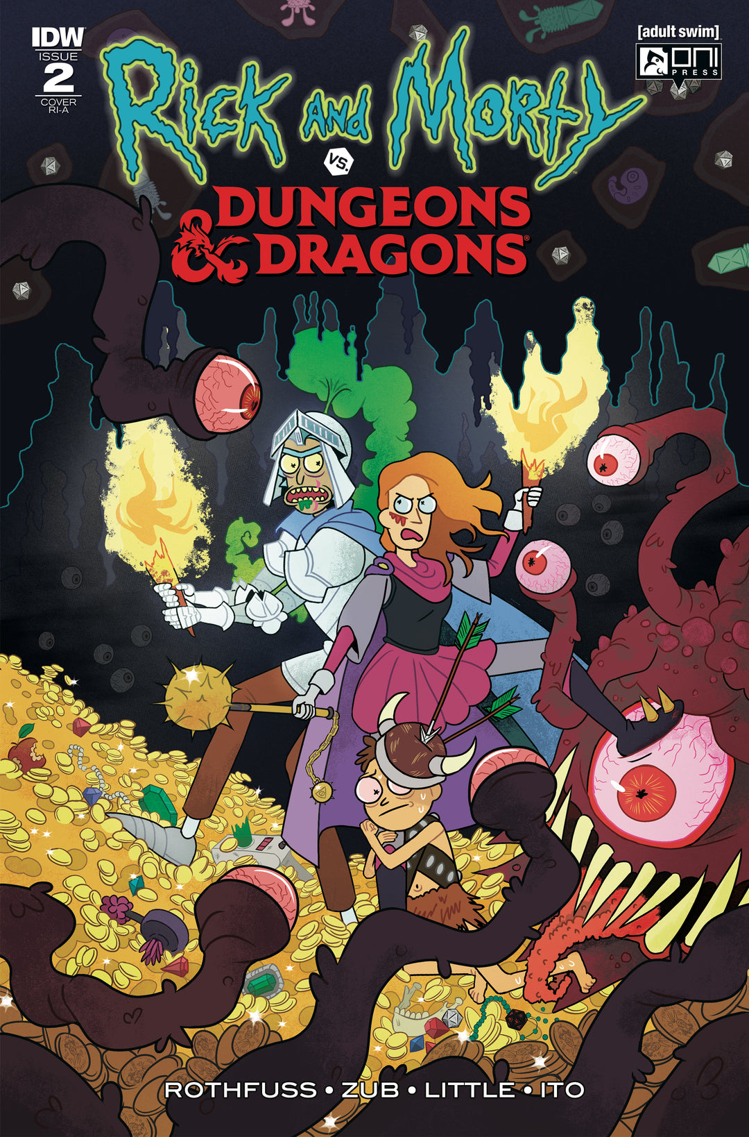 Rick & Morty Vs Dungeons & Dragons #2 (Of 4) 1:10 Variant Sc