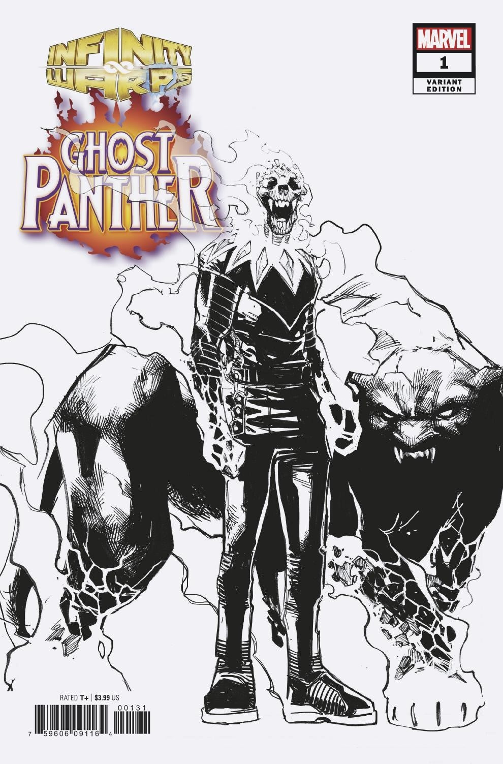 Infinity Wars Ghost Panther #1 (Of 2) Ramos Design  Variant