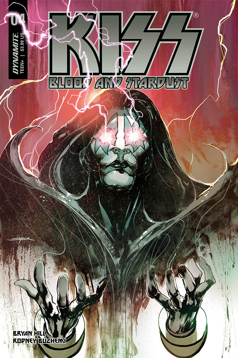 Kiss Blood Stardust #4 Cover A Sayger