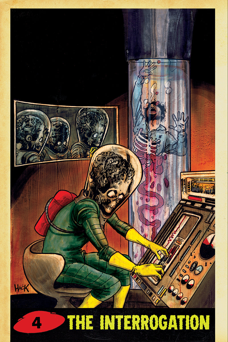 Mars Attacks #4 1:25 Hack Virgin Variant