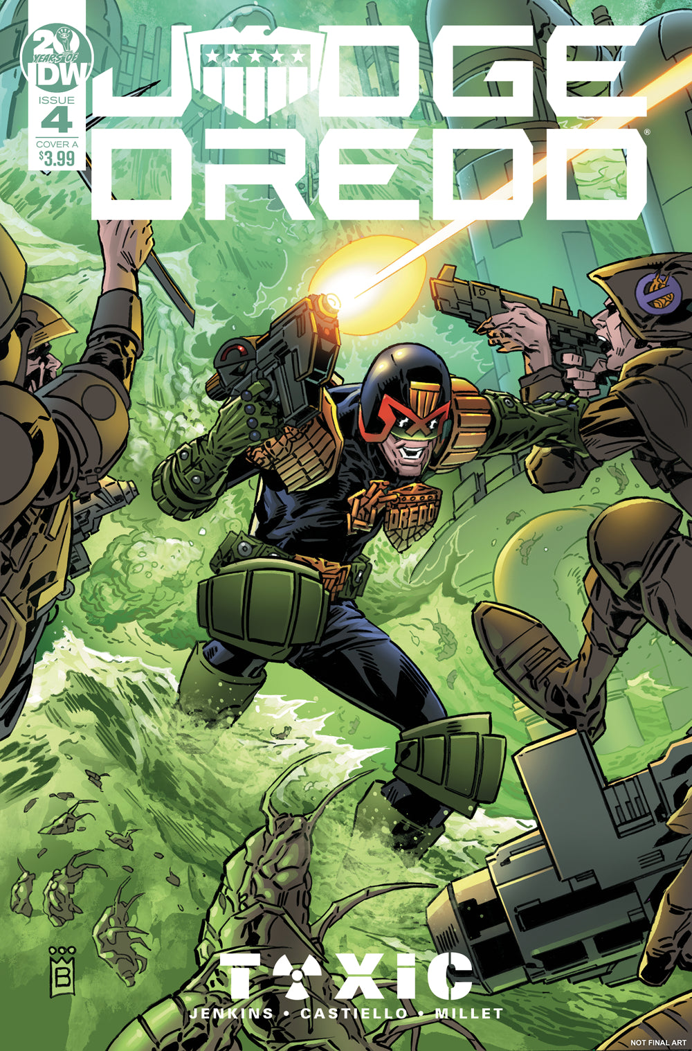 Judge Dredd Toxic #4 Cover A Buckingham