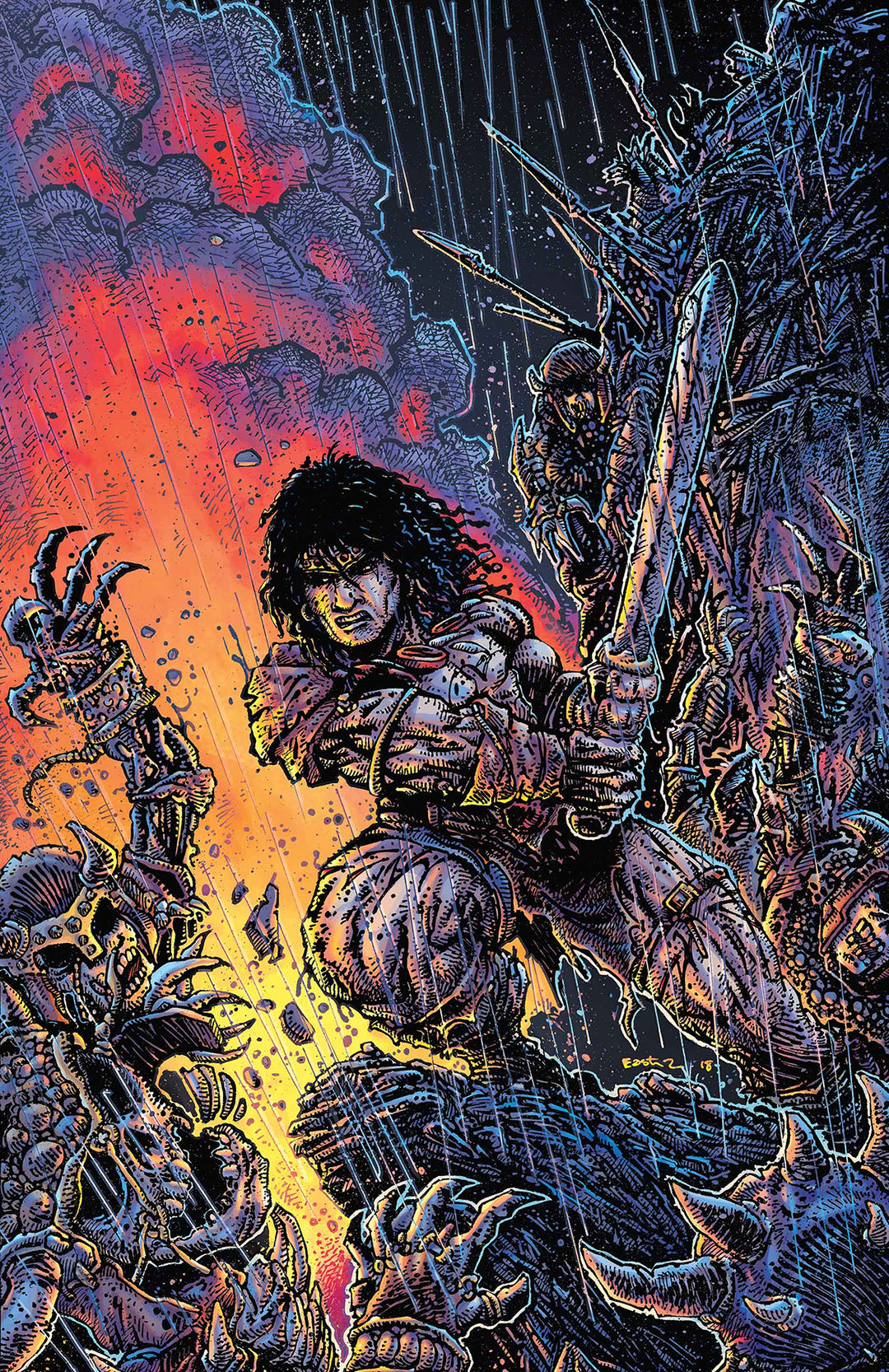 Savage Sword Of Conan #1 1:25 Eastman Variant