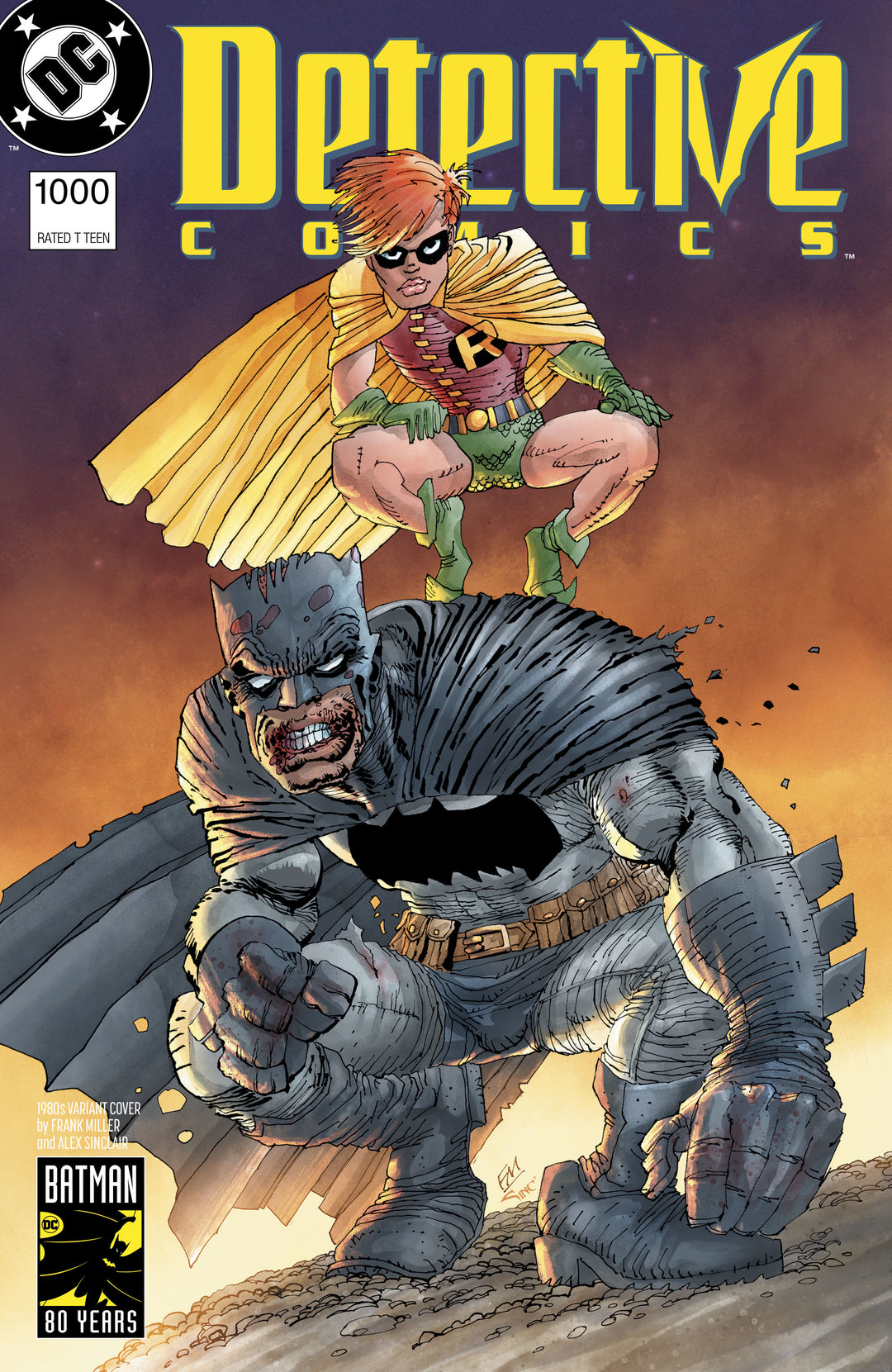 Detective Comics #1000 1980S Variant Edition