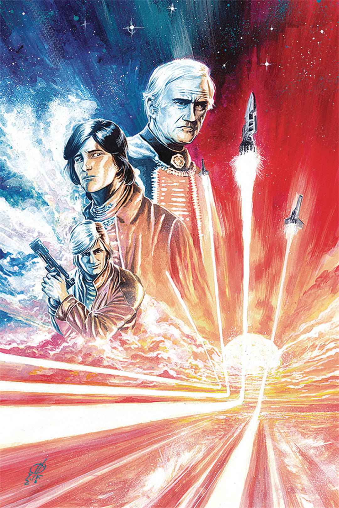 Battlestar Galactica Classic #5 1:10 Rudy Virgin Variant