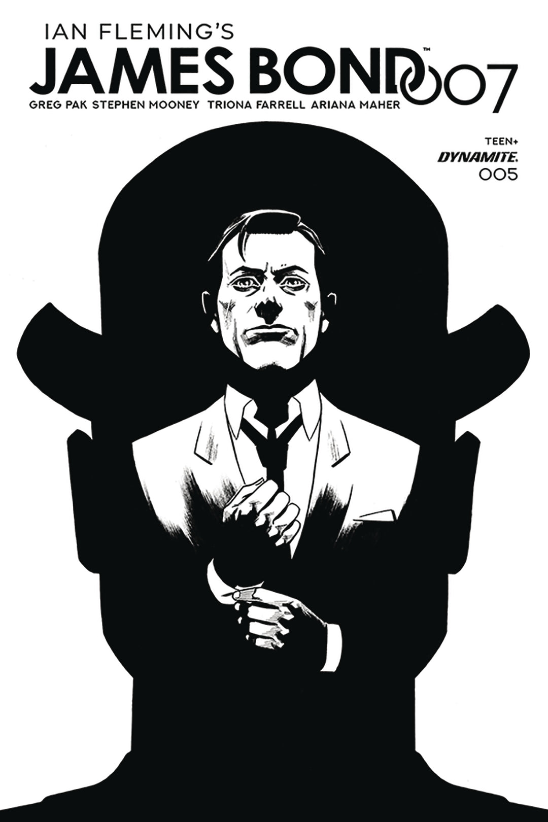 James Bond 007 #5 1:20 Gorham B&W Variant