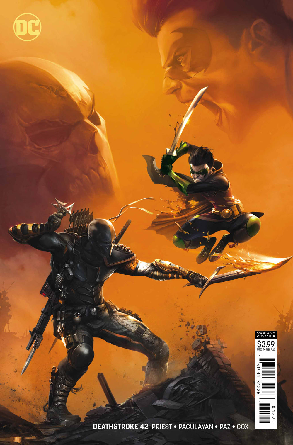 Deathstroke #42 Variant Edition Terminus Agenda