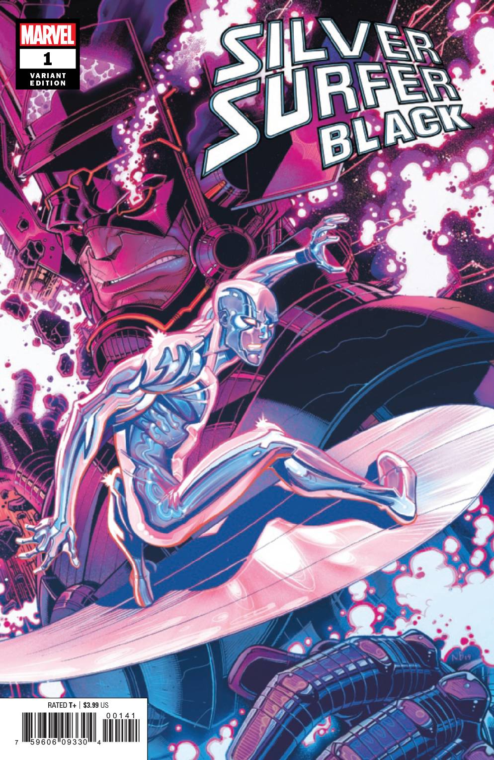 Silver Surfer Black #1 (Of 5) 1:50 Bradshaw Variant