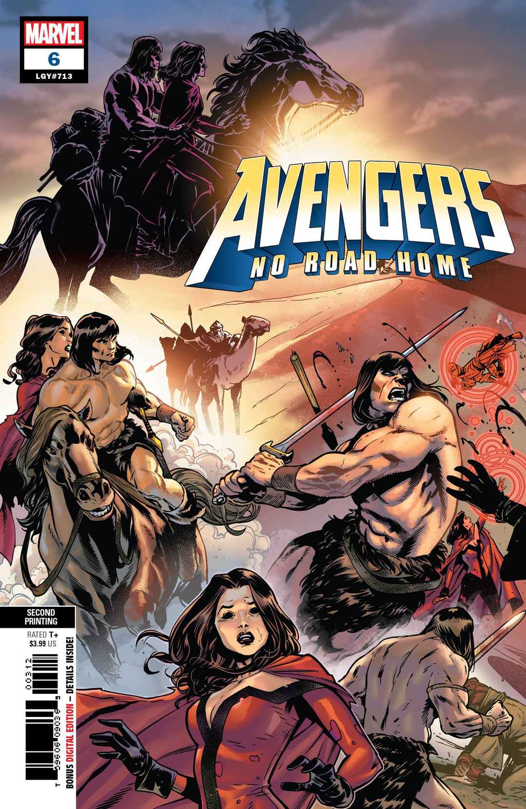 Avengers No Road Home #6 (Of 10) 2Nd Print Izaakse Variant