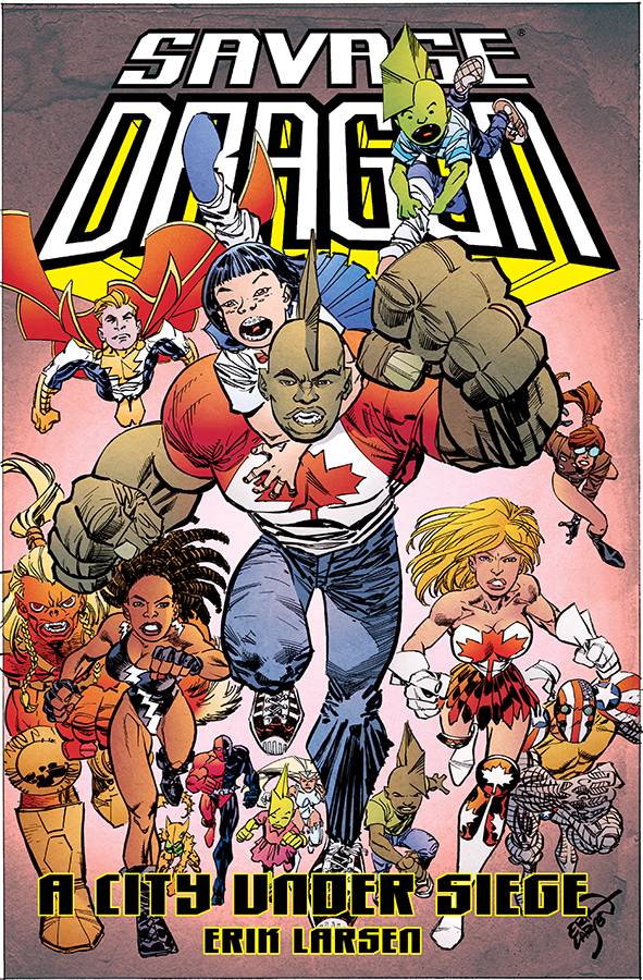 Savage Dragon City Under Siege Trade Paperback