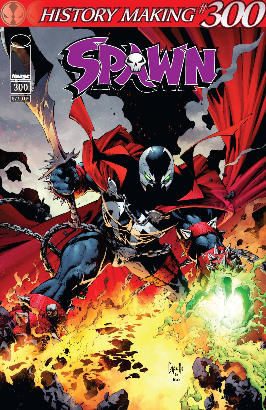 Spawn #300 Cover C Capullo