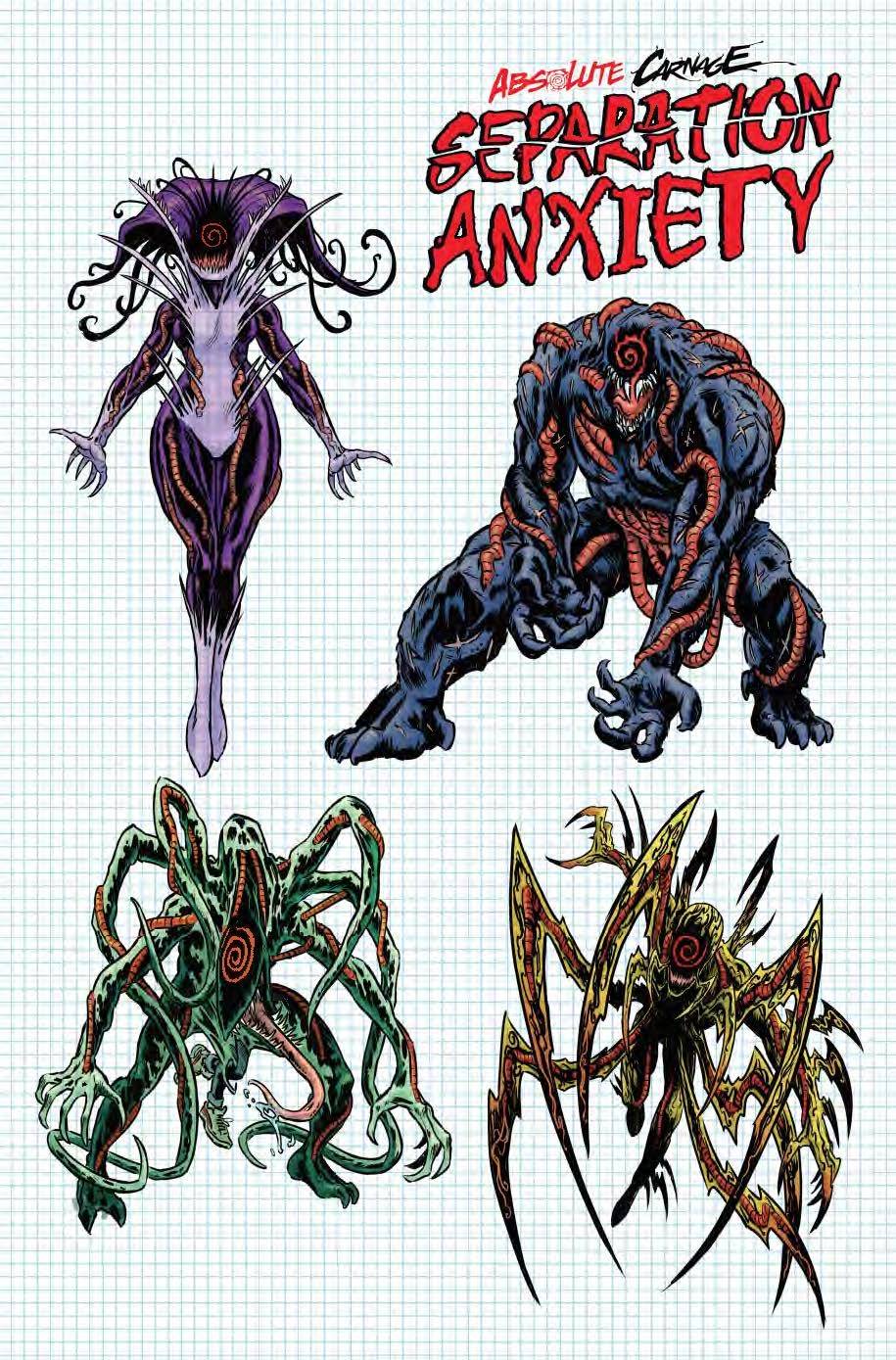 Absolute Carnage Separation Anxiety #1 Level Design Variant