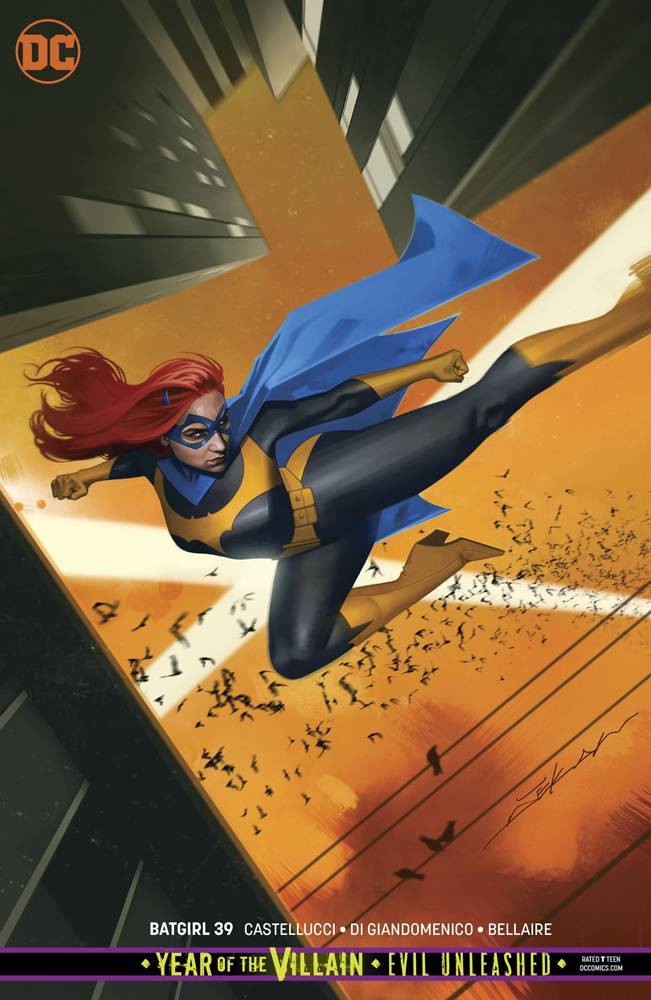 Batgirl #39 Card Stock Variant Edition Yotv