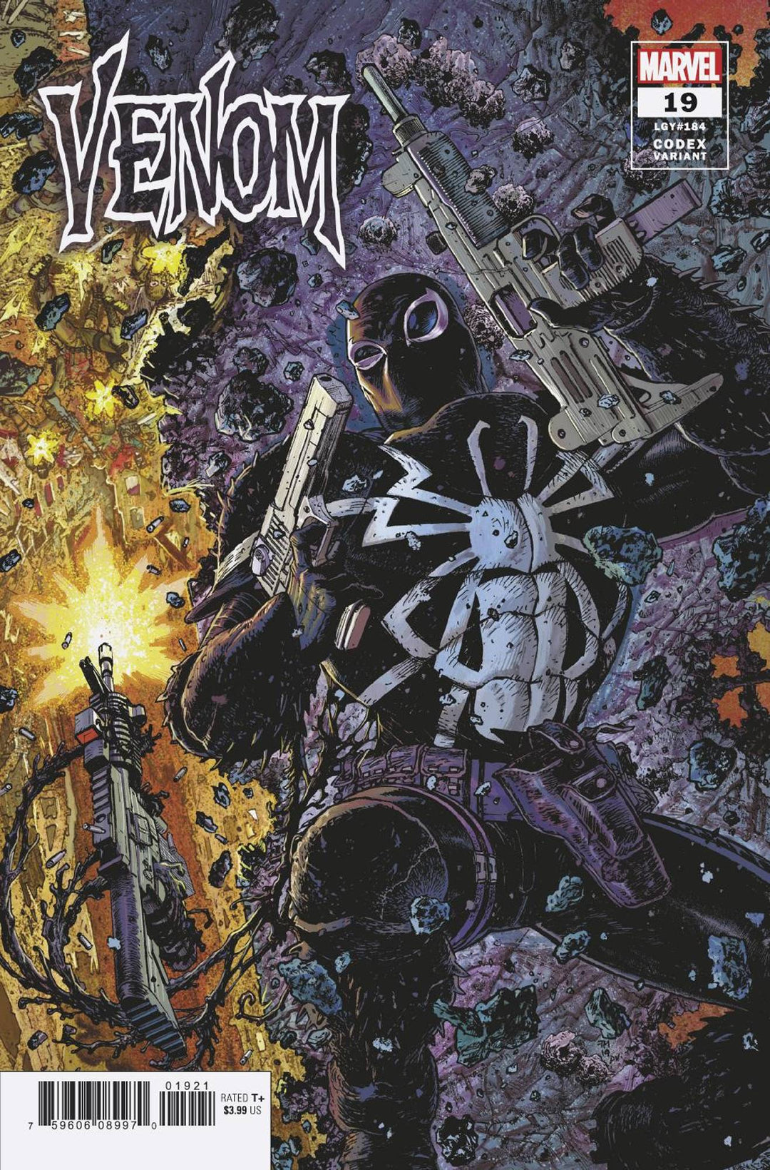 Venom #19 1:25 Moore Codex Variant