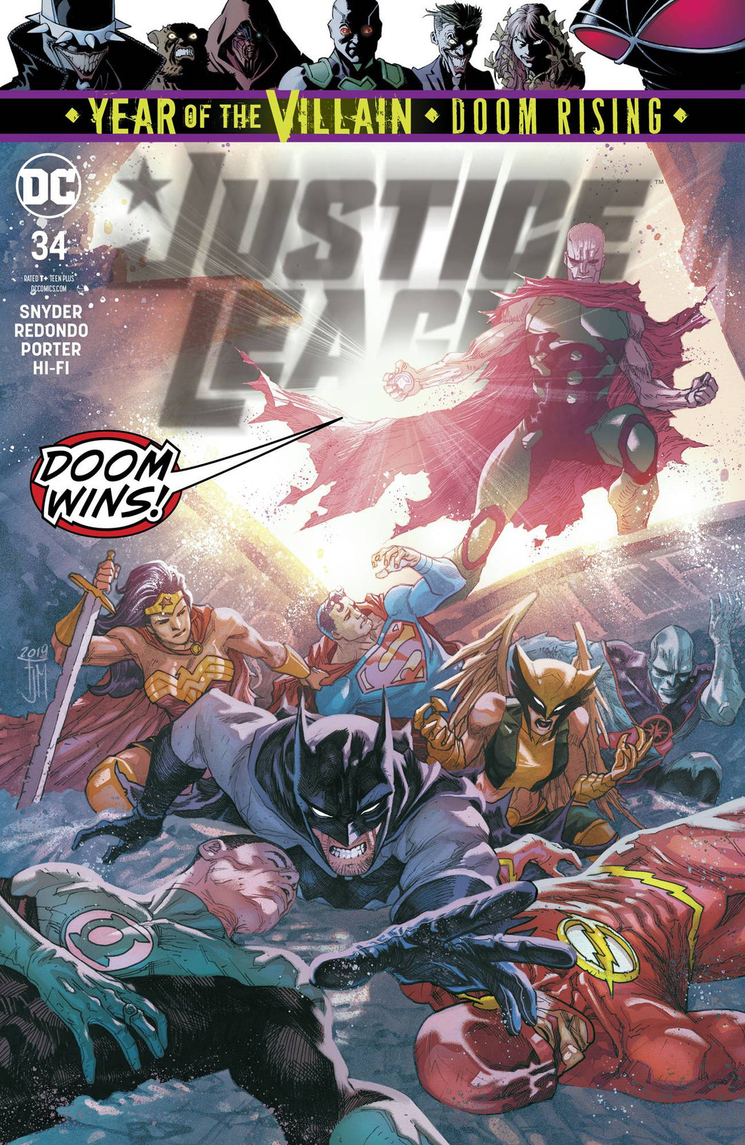 Justice League #34 Yotv