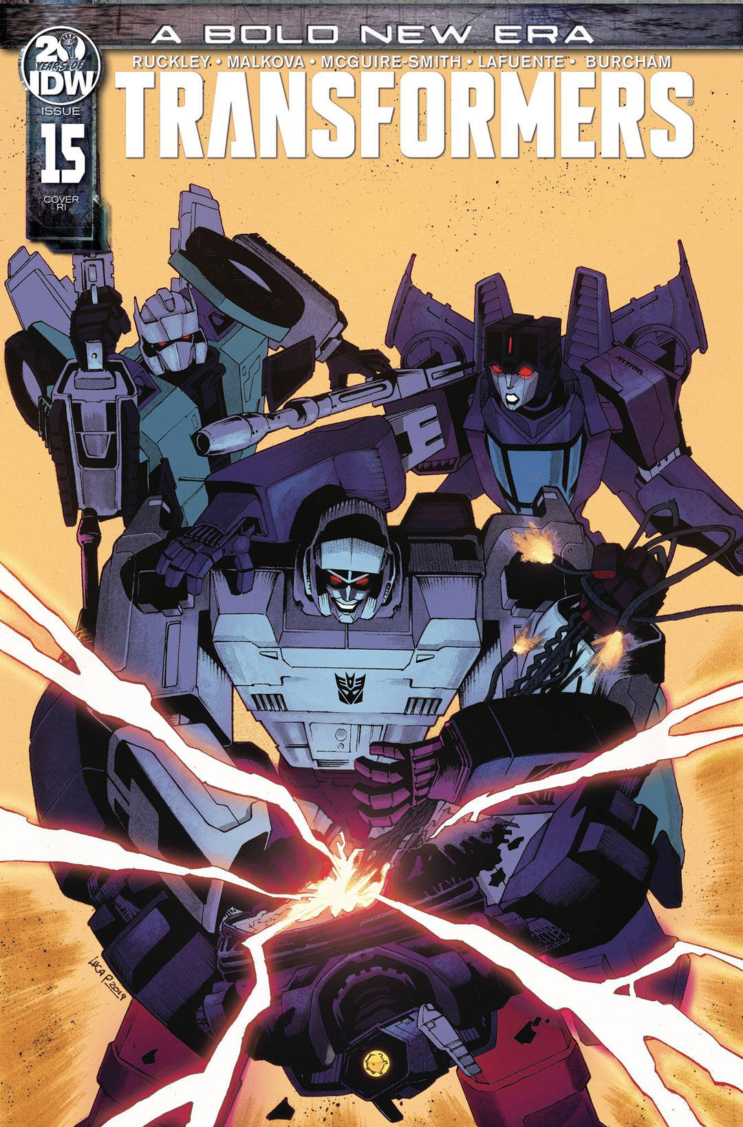 Transformers #15 10 Copy Variant Pizzari