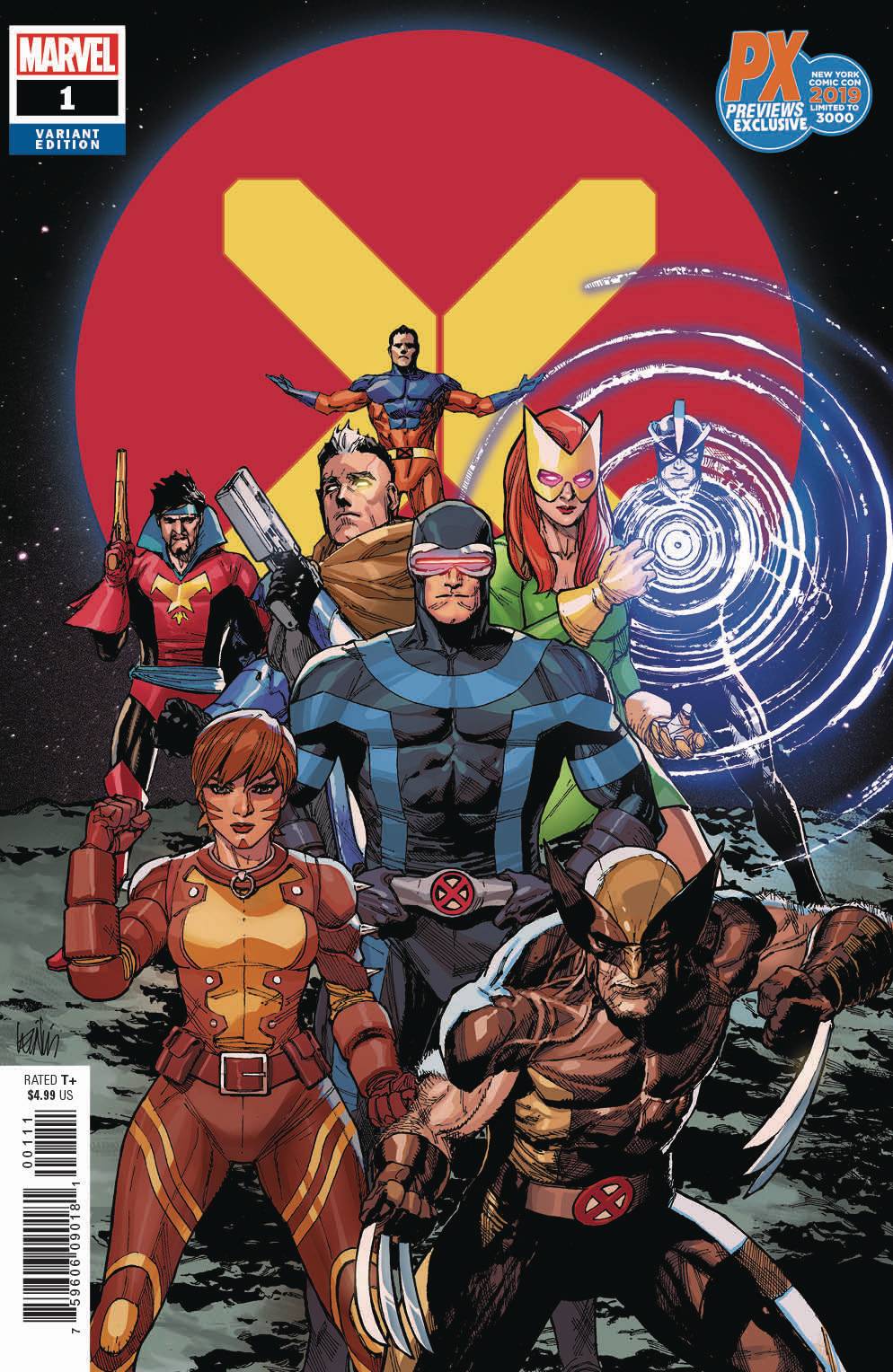 X-Men #1 Yu NYCC 2019 Variant