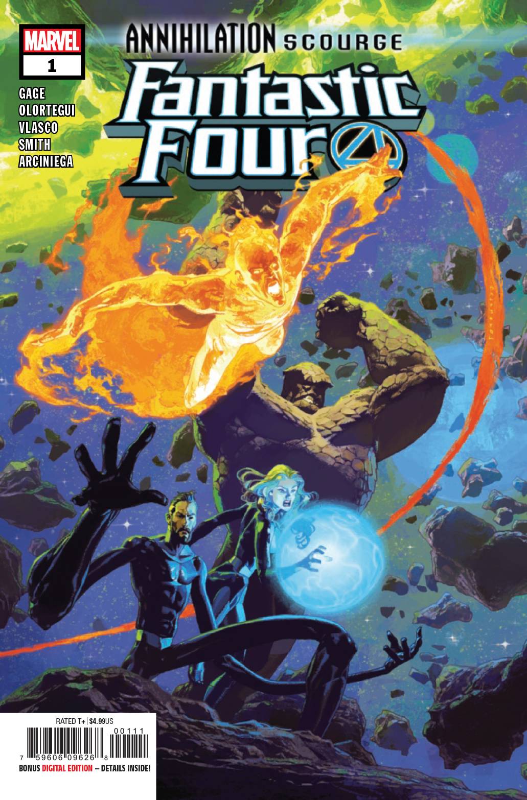 Annihilation Scourge Fantastic Four #1