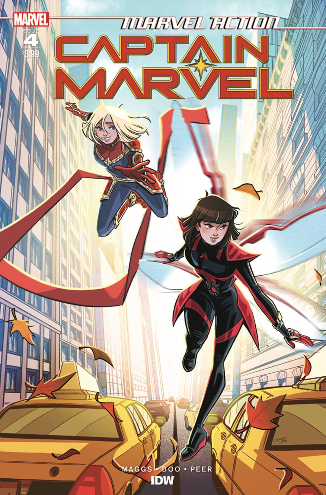 Marvel Action Captain Marvel #4 Cover A Boo