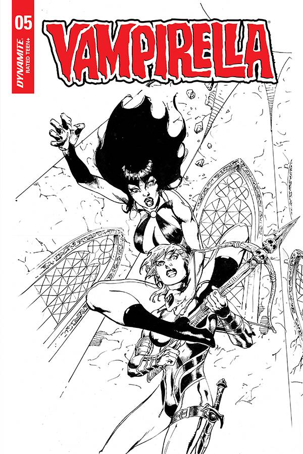 Vampirella #5 1:7 Castro B&W Foc Variant