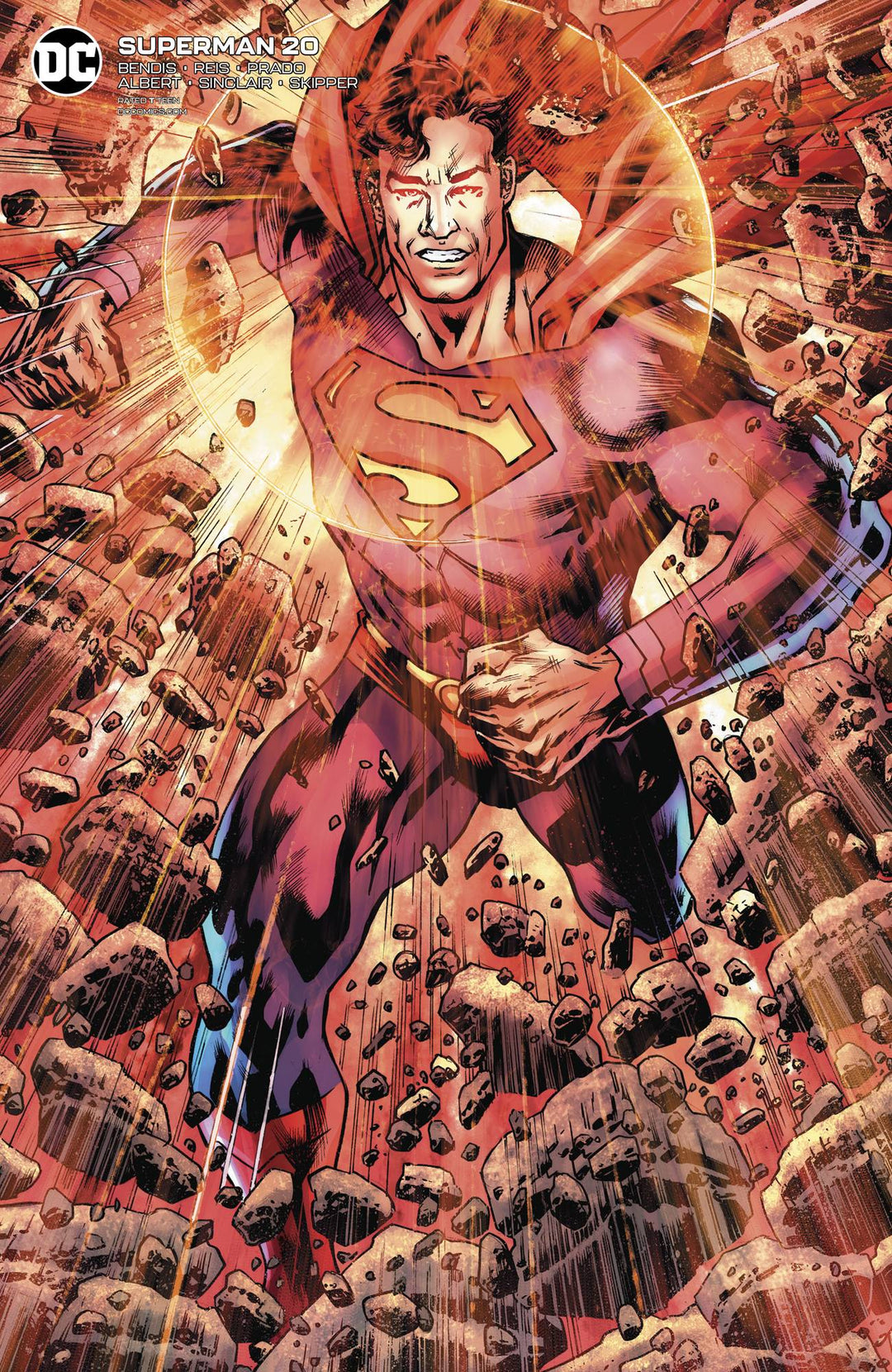 Superman #20 Card Stock Bryan Hitch Variant