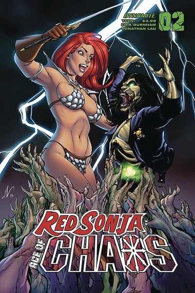 Red Sonja Age Of Chaos #2 Cover D Garza