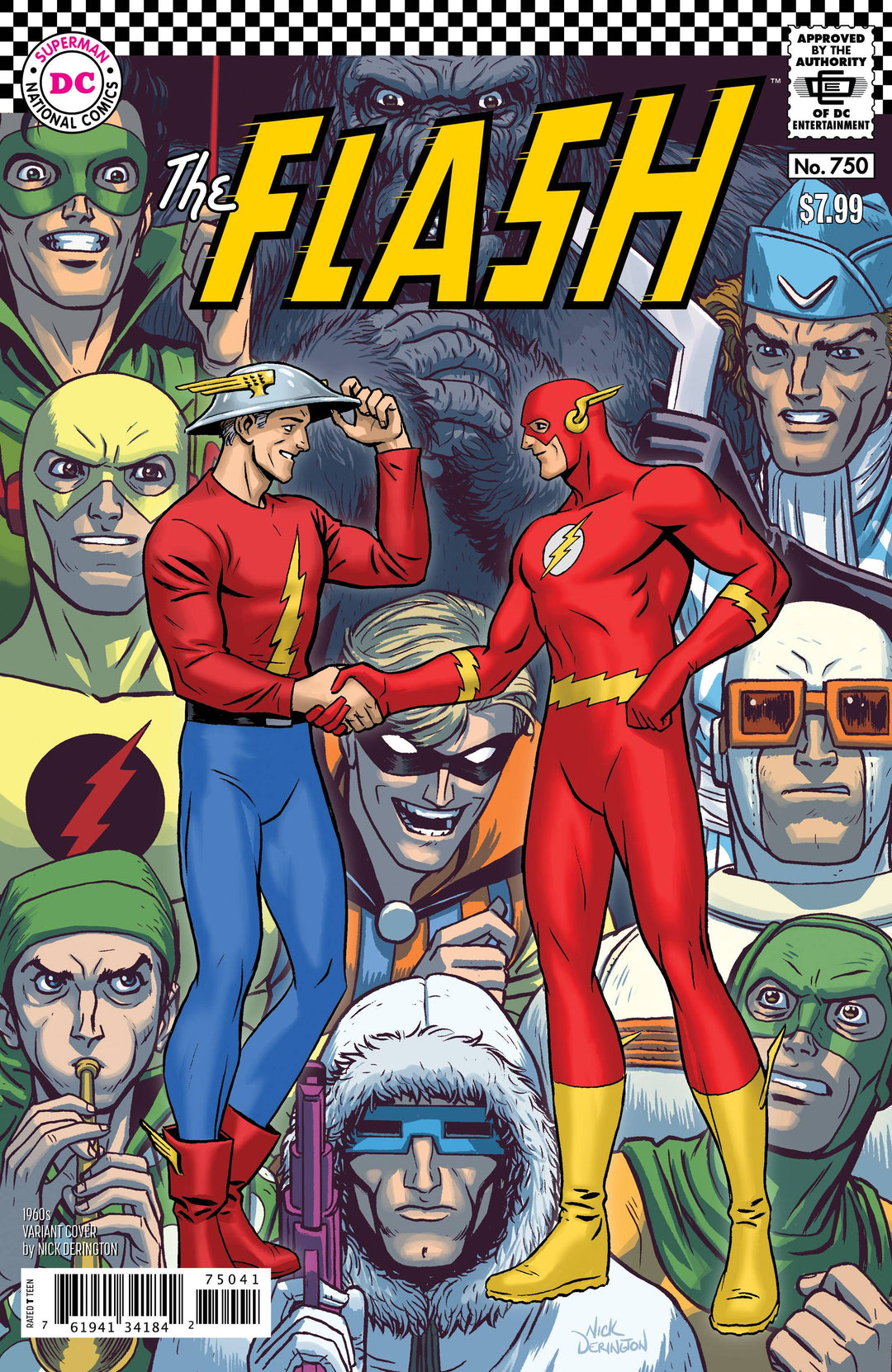 Flash #750 1960S Nick Derington Variant Edition