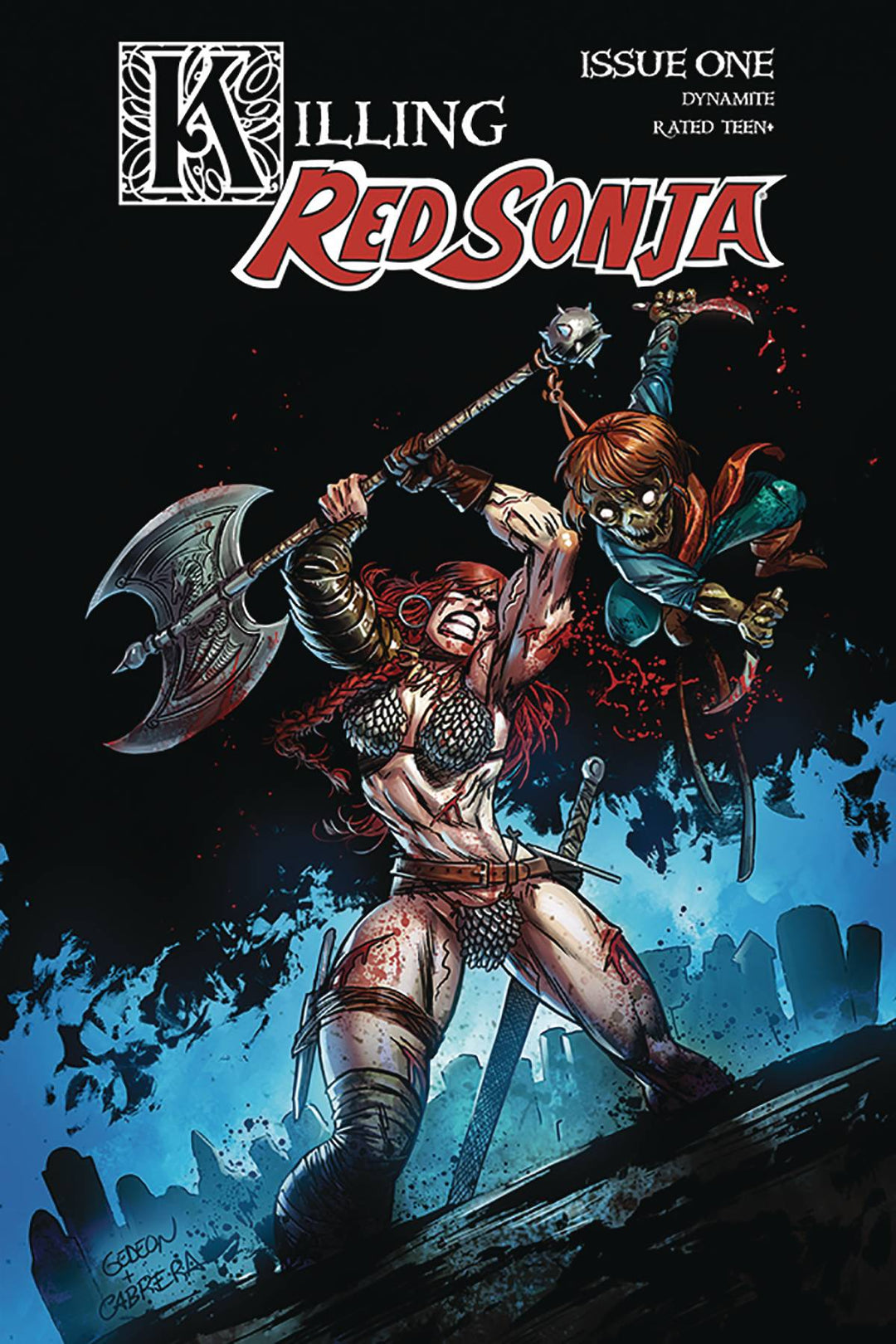 Killing Red Sonja #1 Cover B Gedeon Zombie