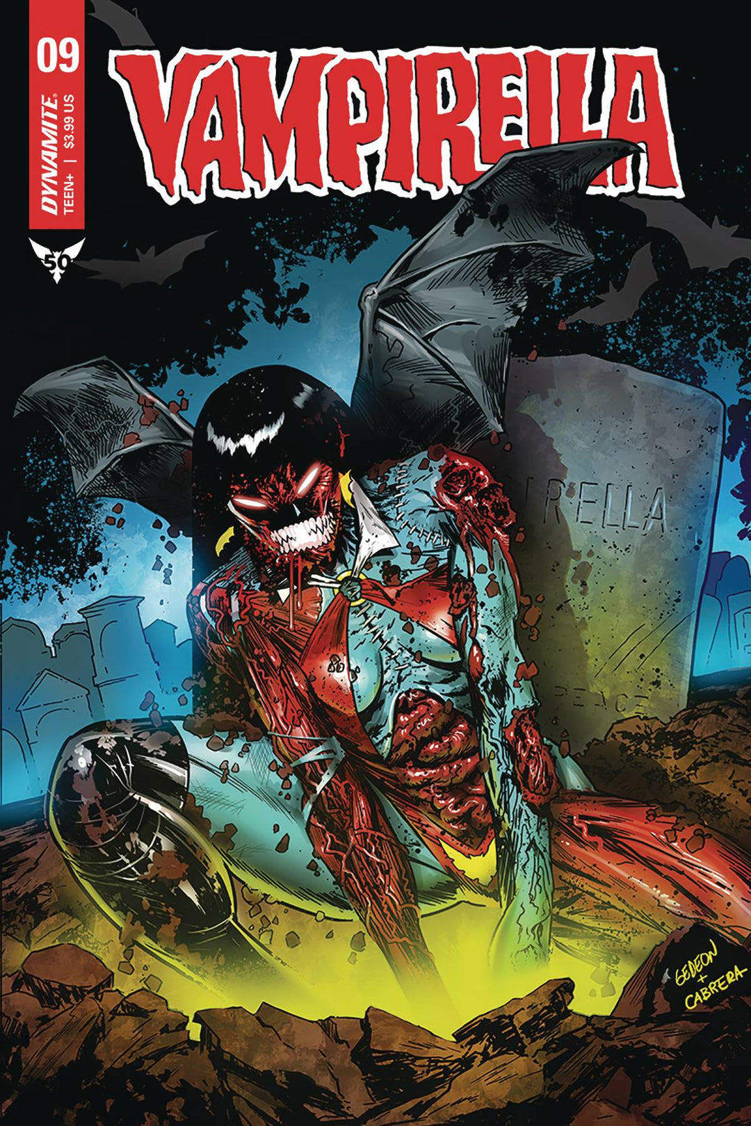 Vampirella #9 1:10 Zombie Variant