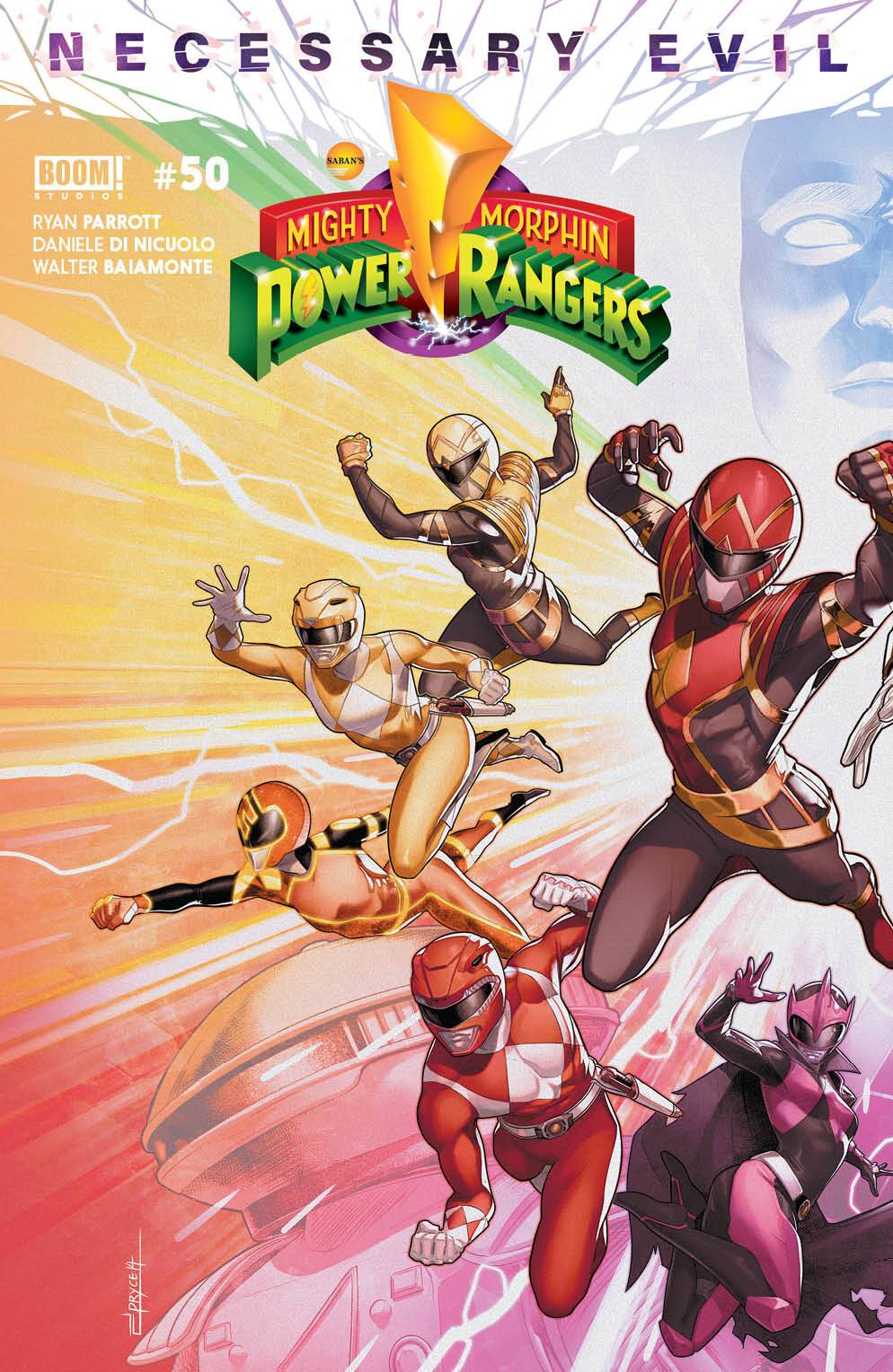 Mighty Morphin Power Rangers #50 Cover A Campbell