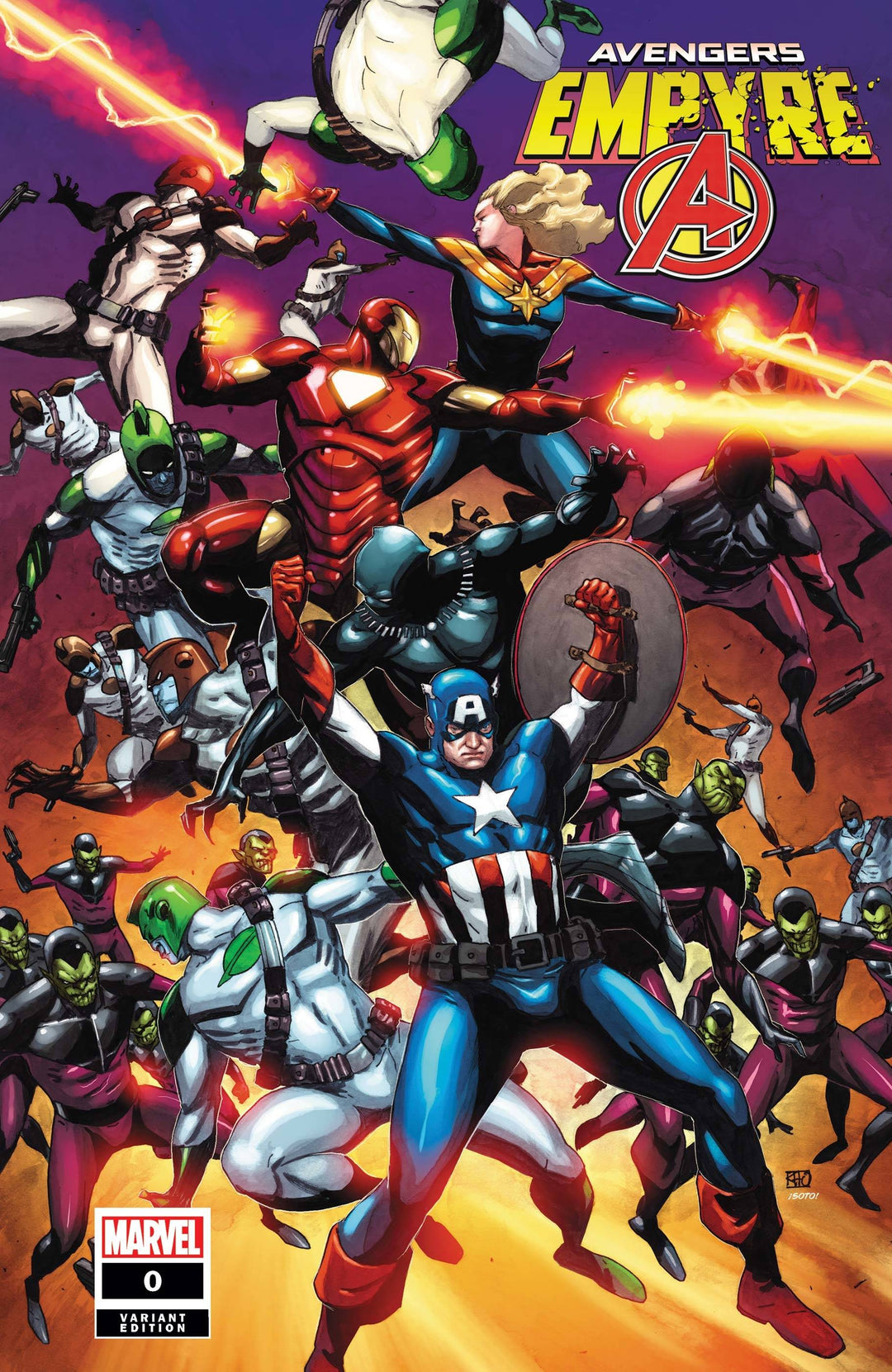 Empyre Avengers #0 Pham Variant