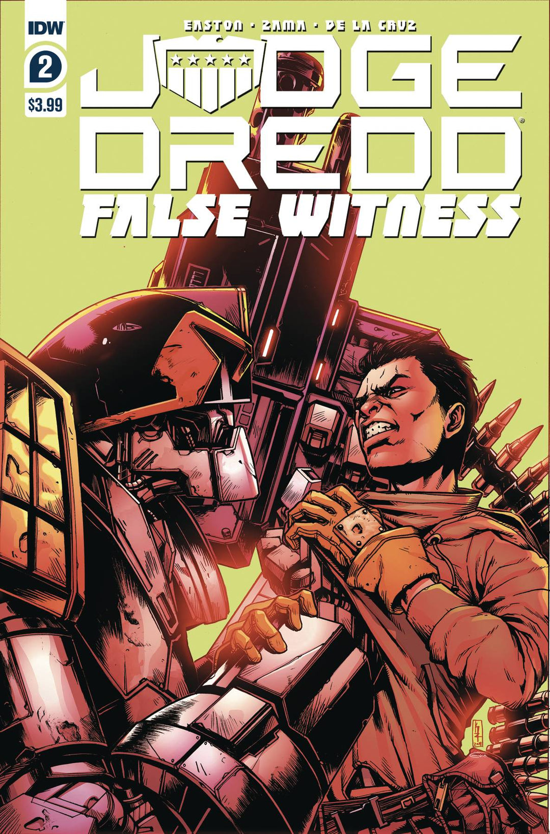 Judge Dredd False Witness #2 (Of 4) Cover A Zama