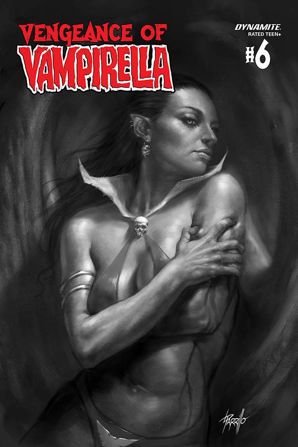 Vengeance Of Vampirella #6 1:21 Parrilllo B&W Foc Variant