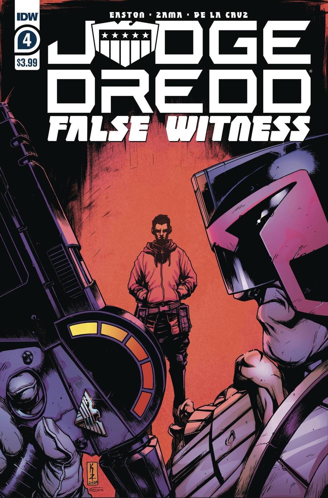 Judge Dredd False Witness #4 (Of 4) Cover A Zama