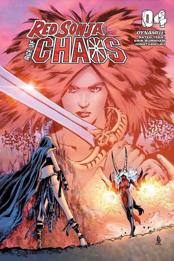 Red Sonja Age Of Chaos #4 Lau Foc Bonus Variant