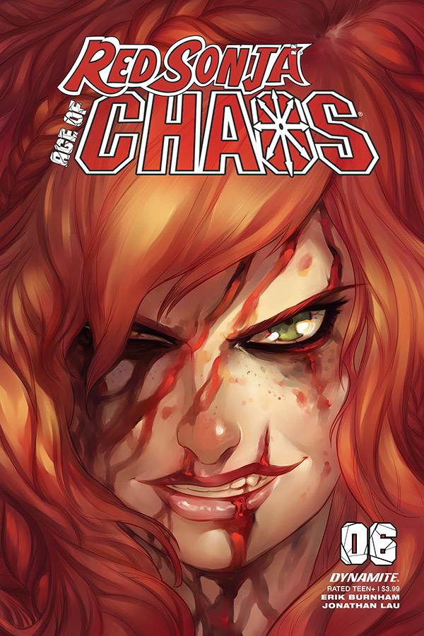 Red Sonja Age Of Chaos #6 Hetrick Foc Bonus Variant