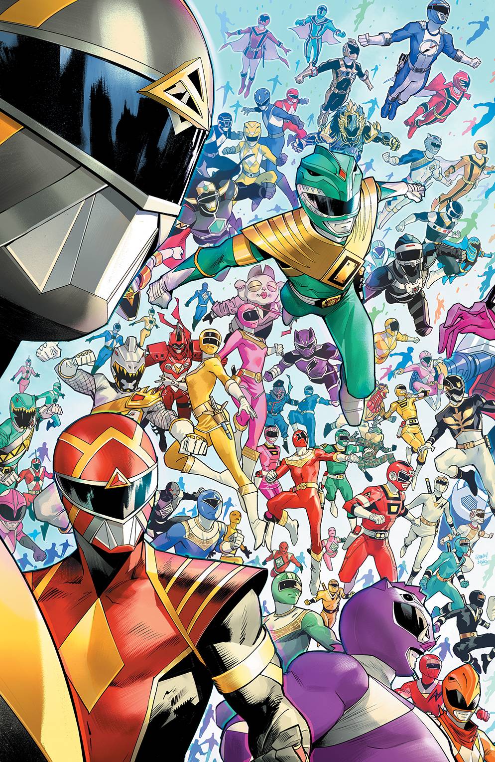 Mighty Morphin #1 1:10 Mora Variant (C: 1-0-0)