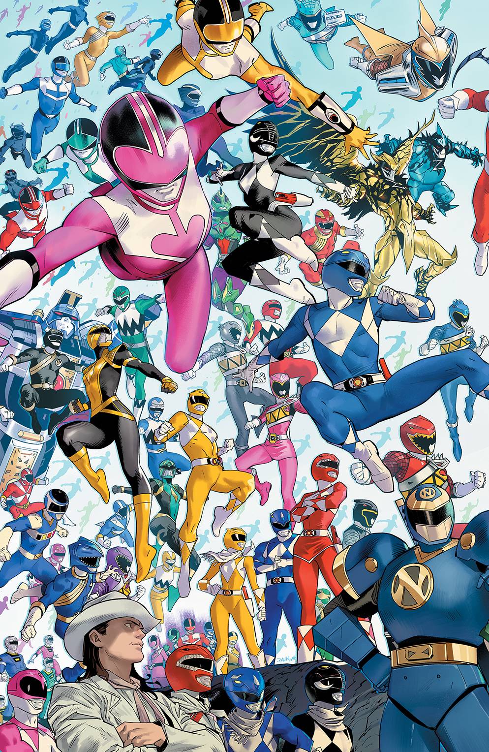 Power Rangers #1 1:10 Mora Variant