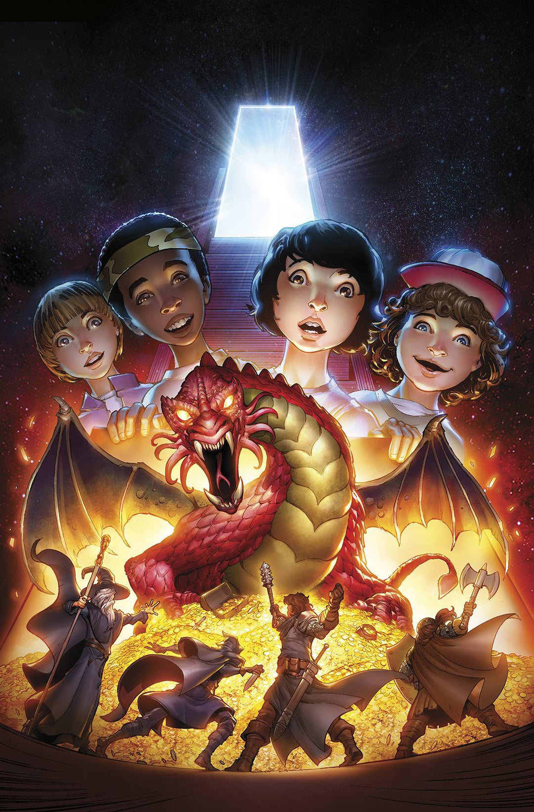 Stranger Things D&D Crossover #2 Cover D Dunbar