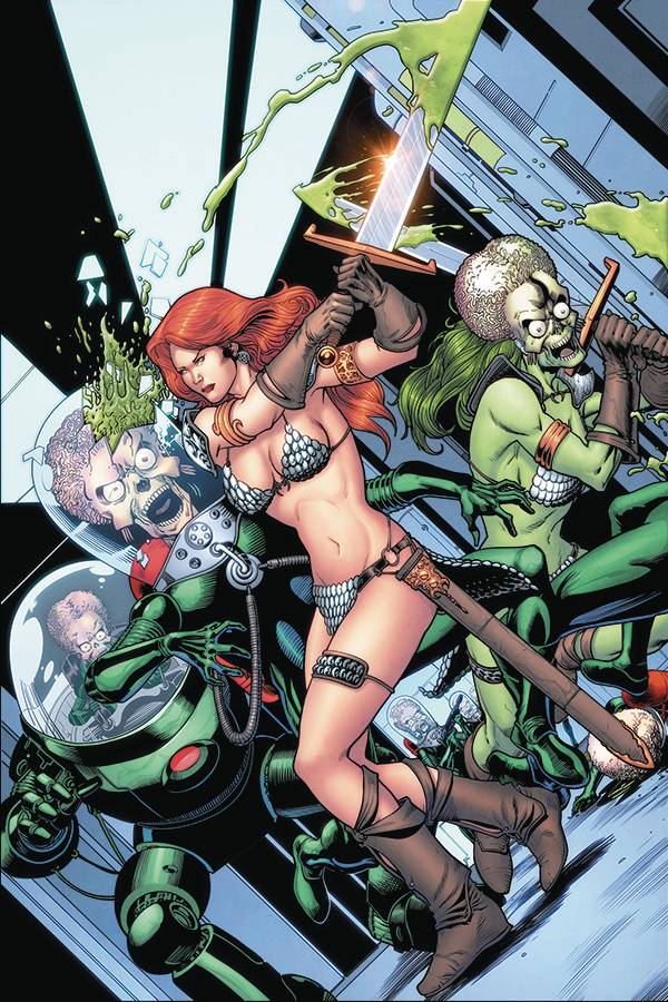 Mars Attacks Red Sonja #5 1:20 Kitson Virgin Variant