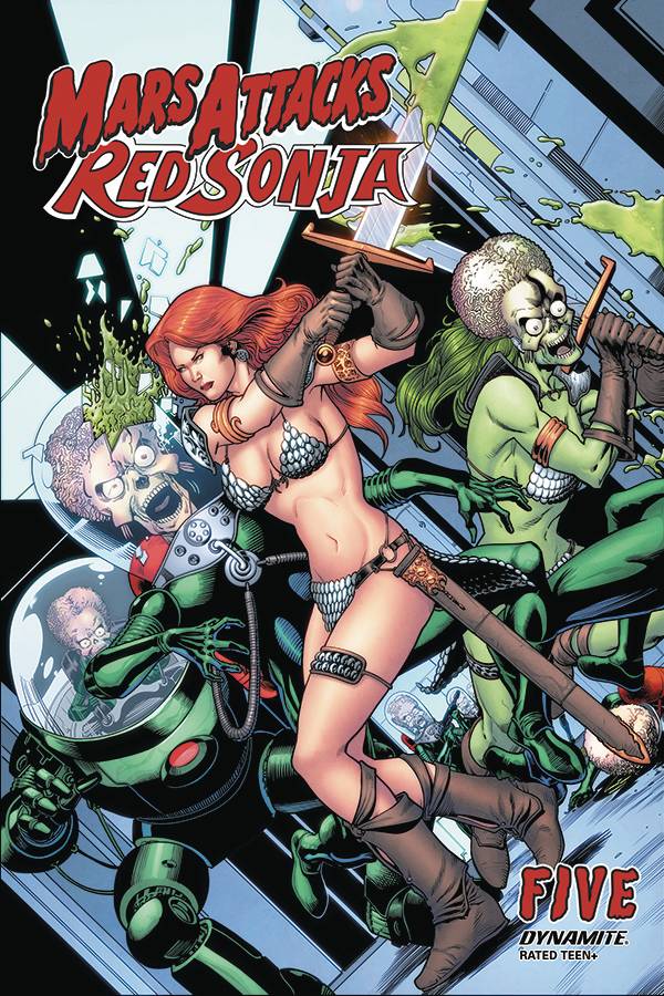 Mars Attacks Red Sonja #5 Cover C Kitson