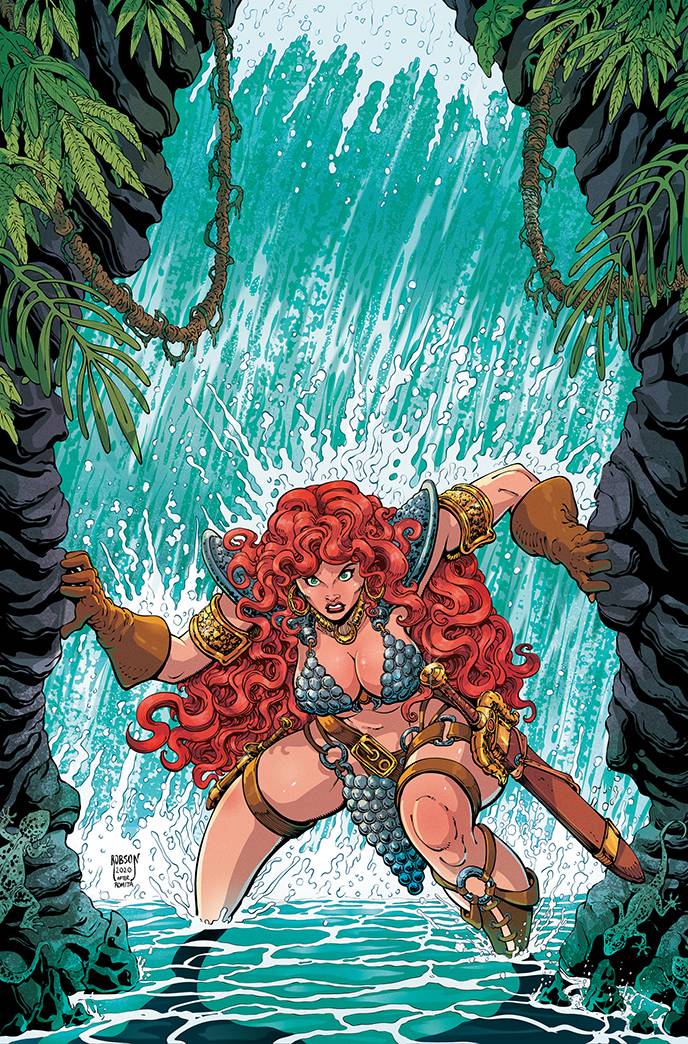 Red Sonja #22 1:10 Robson Virgin Variant