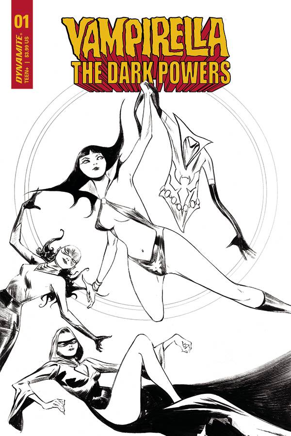 Vampirella Dark Powers #1 1:40 Lee B&W Variant