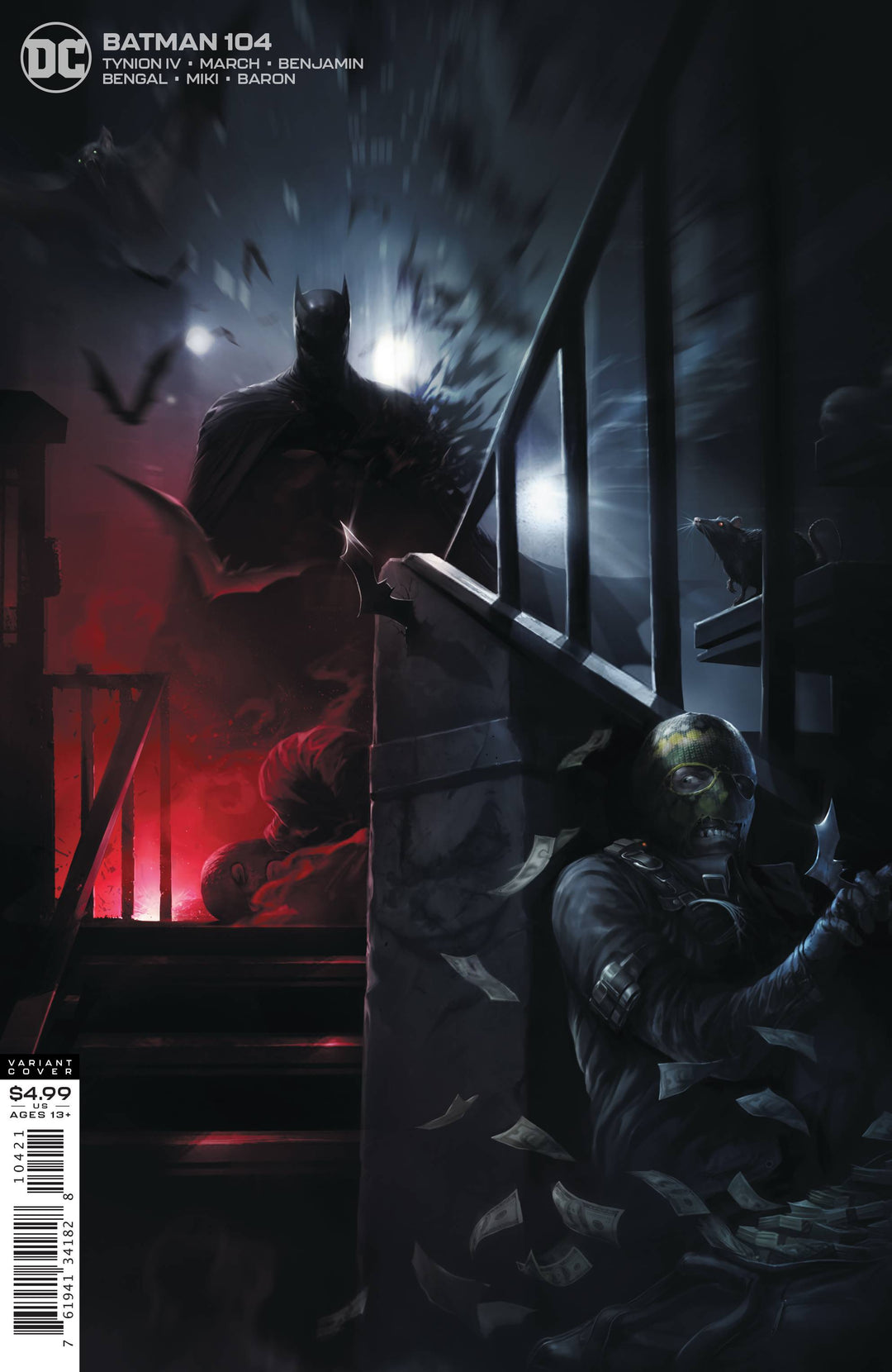 Batman #104 Card Stock Francesco Mattina Variant Edition