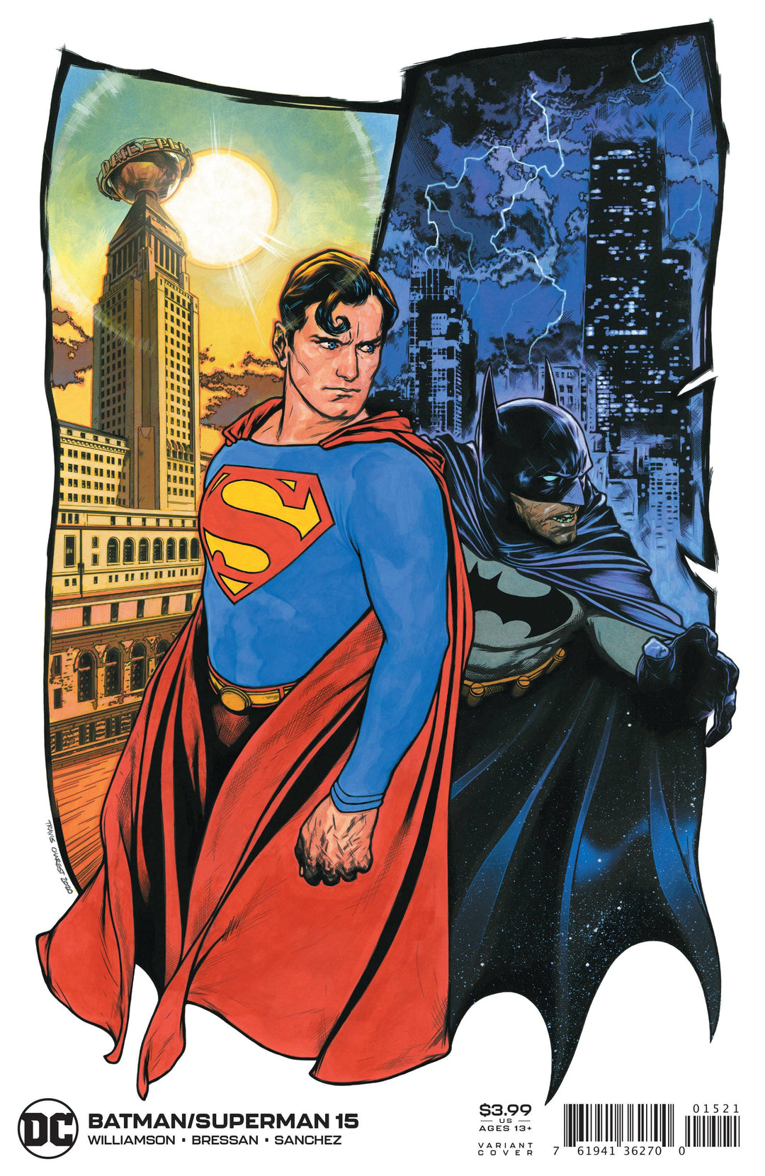 Batman Superman #15 Travis Charest Variant Ed